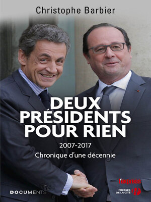 cover image of Deux présidents pour rien